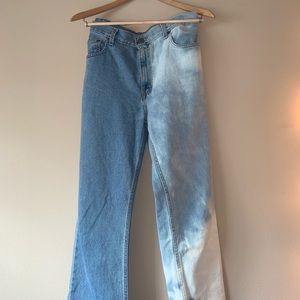 🌊Hand- dyed George boyfriend jeans 🌊